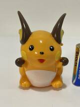 ポケモン貯金箱 パート4 ライチュウ 1998年製 ポケットモンスター ソフビ Pokemon sofbi coin bank Raichu_画像1