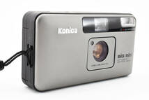 ★外観美品★ Konica コニカ Big mini ビッグミニ BM-201 KONICA LENS 35mm F3.5 コンパクト フィルムカメラ ケース　説明書 #220_画像3