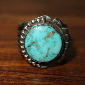 W печать NAVAJO Navajo бирюзовый Old стиль кольцо | кольцо индеец ювелирные изделия Indian jewelry Indianjewelry