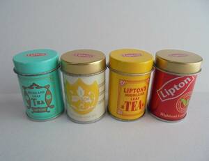 レア 非売品　リプトン　ミニ缶　4種類セット　空缶 　未使用 保管品