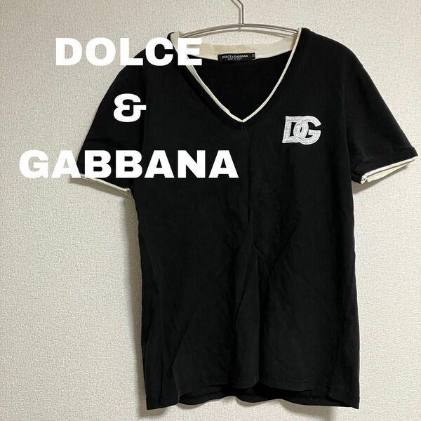DOLCE & GABBANA Tシャツ 古着 黒