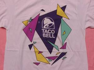 TACO BELL◆タコベル Tシャツ M USA ビンテージ 古着 企業物 アドバタイジング ファーストフード タコス カンキャラ VINTAGE Tshirt飲食店