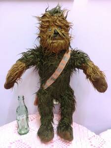 スターウォーズ チューバッカ チューイ ぬいぐるみ人形 BIG60㎝◆StarWars Chewbacca Stuffed toy Animal Chewie Plush 特大ドール