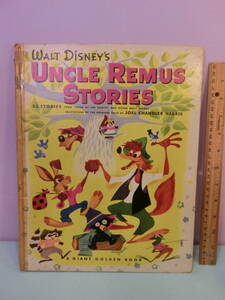 1947年 ディズニー 希少本 スプラッシュマウンテン ブレア・ラビット うさぎどん 40s Walt Disney's Uncle Remus Stories アンティーク