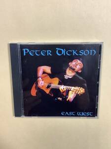 送料無料 PETER DICKSON「EAST WEST」輸入盤 アコースティックソロギター