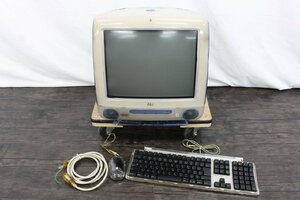 【行董】AZ270BPT87 APPLE iMac M5521 クリア アップルパソコン スケルトンモデル ブルー キーボード マウス 初期化済み