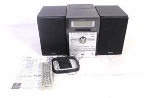 【ト足】CAZ01CTT89 Victor ビクター CD/MDカセットレシーバー CA-UXZ2-B スピーカー SP-UXZ2-B オーディオ機器 音響機器