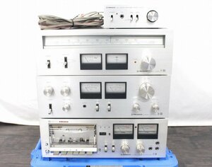 【行董】AF000APY54 PIONEER パイオニア SA-7600 アンプ/CT-500 カセット/TX-7600 チューナー/MA-10 マイク ミキシング アンプ セット