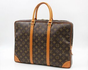 【行董】AA053BOM78 LOUIS VUITTON ルイヴィトン モノグラム ポルトドキュマン ヴォワヤージュ ビジネスバッグ ファッション ブランド