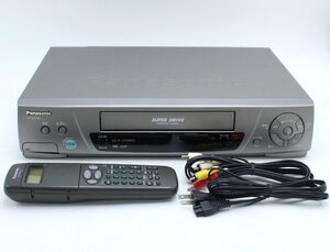 【行董】AX000BPG25◆動作OK◆Panasonic パナソニック VHSビデオデッキ NV-H110 ビデオレコーダー