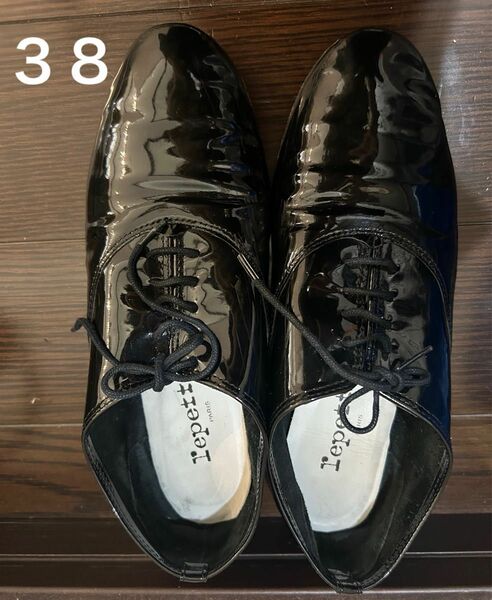 Repetto 38サイズ　レペット レースアップフラットシューズ