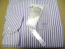 百貨店ブランド *LORDSON ロードソン/CHOYA*サイズ L 41-84*綿100% 高級ドレスシャツ 形態安定加工_画像3