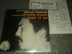 ＬＰ★ROLLER COASTER featuring HITOSHI KOIDE「KEEP IT UP」自主盤～和モノ/和ングラ本/ブルース/妹尾隆一郎/吾妻光良/小出斉/山崎よしき