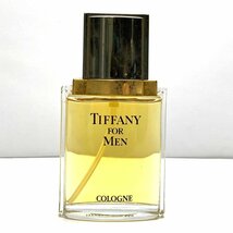 rm) TIFFANY&Co. ティファニー TIFFANY FOR MEN ティファニー フォーメン コロン 50ml 香水 フレグランス ※中古 残量たっぷり_画像1