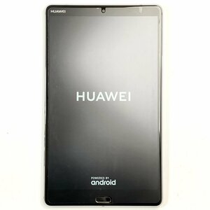 A) HUAWEI ファーウェイ MediaPad M5 8.4型 SHT-AL09 Android RAM 4GB/ストレージ容量 32GB SIMフリー カバー付属 中古 USED