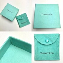 rm) TIFFANY&Co. ティファニー SV925 ロザリオ 十字/クロストップ ネックレス 全長約40.5cm/重量約2.0g 外箱付属 中古 USED_画像9