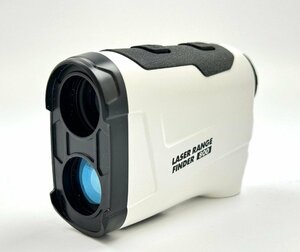 A)LASER RANGE FINDER 800 レーザー距離計 ゴルフスコープ ゴルフ用 高低差推奨表示 競技使用可能 電池式(CR2リチウム電池新品交換）中古