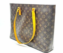 rm) LOUIS VUITTON ルイヴィトン モノグラム ルコ M51155 トートバッグ 大型 A4　ビジネス ショルダー 中古_画像2