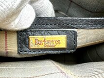rm) BURBERRYS OF LONDON バーバリーズ バーバリー レザー ブリーフケース ビジネスバッグ メンズ ヴィンテージ 中古_画像7