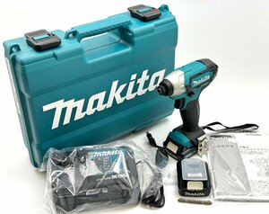 A)makita マキタ 充電式 インパクトドライバー 10.8V TD110DSHX バッテリー2個 中古美品