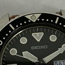 動作未確認 SEIKO セイコー 7C43-6010 プロフェッショナル 200m ダイバー クォーツ デイデイト腕時計 現状品 カyg_画像4