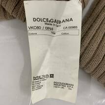 訳あり タグ取れかけ DOLCE&GABBANA ドルチェ＆ガッバーナ カーディガン 長袖 VKC60/0IN4ドルガバ 服 現状品 カ4_画像7