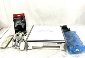 【直接引取可】 動作ok SONY PSX DESR-7100 ソニー ゲーム機 本体 リモコン付属品 ソニー 現状品 カg