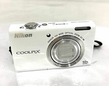 通電 OK Nikon ニコン COOLPIX S6200 デジタルカメラ デジカメ 現状品コンパクトデジタルカメラ 箱つぶれ付属品 カ15_画像2