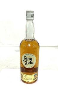 1円出品 お酒 未開封 750ml43% LONGJOHN ウイスキー ブランデー 現状品 カg