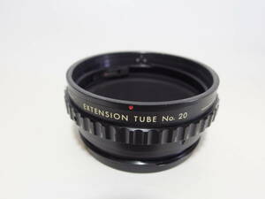 HASSELBLAD 1600F・1000F用　エクステンションチューブ　NO.20 EXTENSION TUBE　ハッセルブラッド　中古　