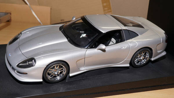 1/18 オートアート キャラウェイ C12 （シボレーコルベットのチューニングカー）AUTOart Callaway c12 Silver 銀 送料無料