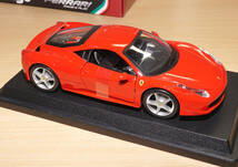 1/24 フェラーリ Ferrari 458 イタリア Italia レッド ダイキャスト完成品 ミニカー 送料無料 未使用 FERRARI Race & PLAY_画像5