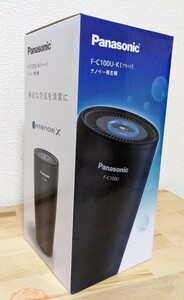 新品 Panasonic ナノイー発生器 車載用 F-C100U-K ブラック パナソニック 保証付き 空気清浄機 USB 車 オフィス 