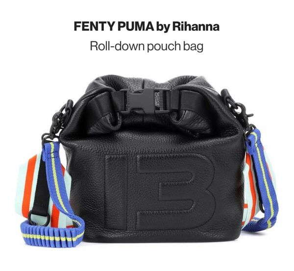 希少 FENTY PUMA by Rihanna ポーチバッグ レザー