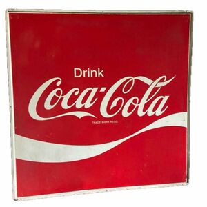 コカコーラ看板　大サイズ(片面)90cm ×90cm