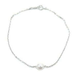 MIKIMOTO Mikimoto bracele bracele silver group K18WG( white gold ) used lady's 