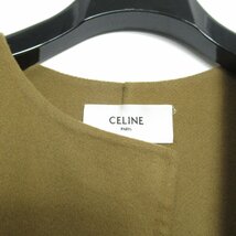 CELINE セリーヌ その他コート カシミアコート ブラウン系 カシミア 中古 レディース_画像3