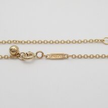 TIFFANY＆CO ティファニー ネックレス ハードウェア ラージ ネックレス ゴールド系 K18PG（ピンクゴールド） 中古 ユニセックス_画像5