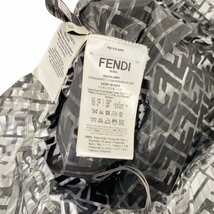 FENDI フェンディ ロングスカート ロングスカート グレー系 シルク 中古 レディース_画像6