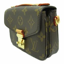 LOUIS VUITTON ルイ・ヴィトン ショルダーバッグ ミクロメティス ブラウン系 モノグラム 中古 レディース_画像3