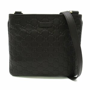 GUCCI グッチ ショルダーバッグ グッチシマ ショルダーバッグ ブラウン系 レザー 中古 ユニセックス