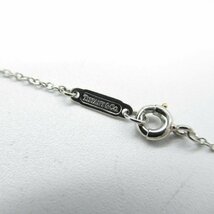 TIFFANY＆CO ティファニー ネックレス ヴォアール ダイヤ ネックレス クリア系 Pt950プラチナ ダイヤモンド 中古 レディース_画像4