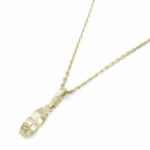 CARTIER カルティエ ネックレス ラブネックレス ゴールド系 K18（イエローゴールド） 中古 レディース