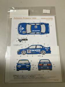 ◎SHUNKO シュンコー 1/24◎カルソニック プリメーラ 1994 JTCC デカール◎TAMIYA STUDIO27 MFH