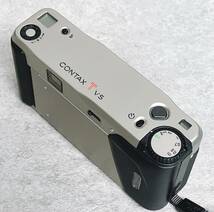 CONTAX コンタックス TVS コンパクトフィルムカメラ メタルフード 純正ストラップ ケース付き（Cal Zeiss Vario Sonnar 3.5-6.5/28-56 T*）_画像4