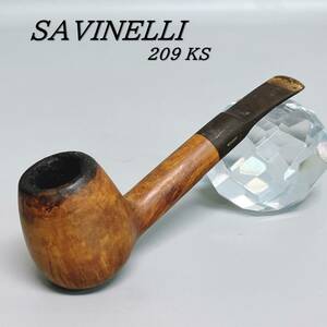 4：SAVINELLI de luxe MILANO サビネリ デラックス ミラノ 209 KS 天然木 パイプ 喫煙具 イタリア製