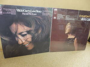 ＬP2点;ヴィッキー・カー「vikki carr」「Vikki Carr's LoveStory」