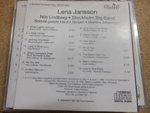 CD輸入盤;LENA JASSON/Nils Lindberg,Stockholm Big Band_画像3