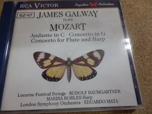 CD輸入盤;JAMES GALWAY「Ｍozart;Ｃoncerto for Ｆlute and Ｈarp、他」