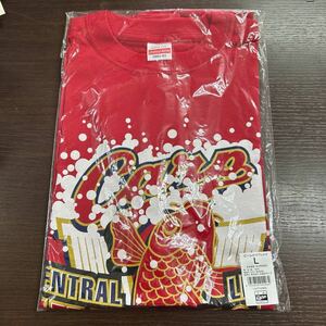 未開封品 広島 カープ 2016 ビールかけ Tシャツ SIZE:L　セリーグ優勝